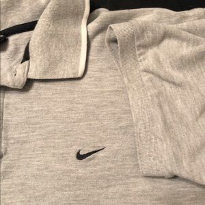 Gray Nike Collard Shirt